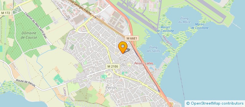 localisation de l'entreprise HESTIA IMMOBILIER  PEROLS