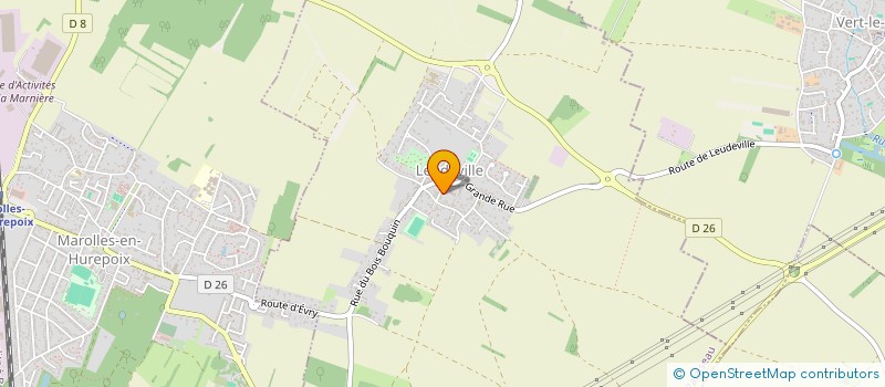 localisation de l'entreprise HESTIA IMMOBILIER  LEUDEVILLE