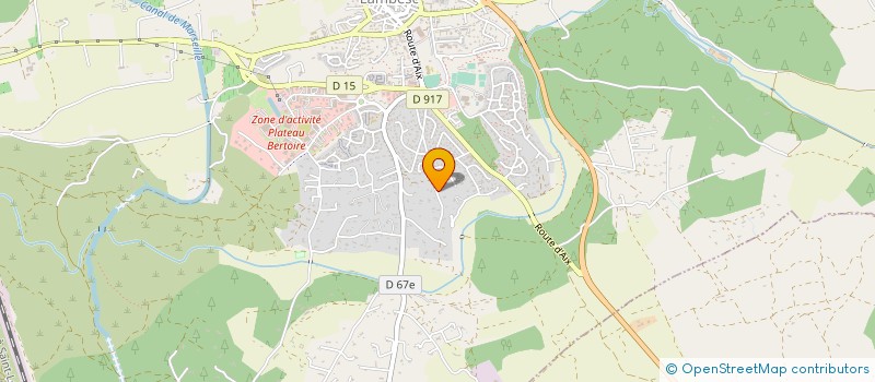 localisation de l'entreprise HESTIA INNOV à LAMBESC