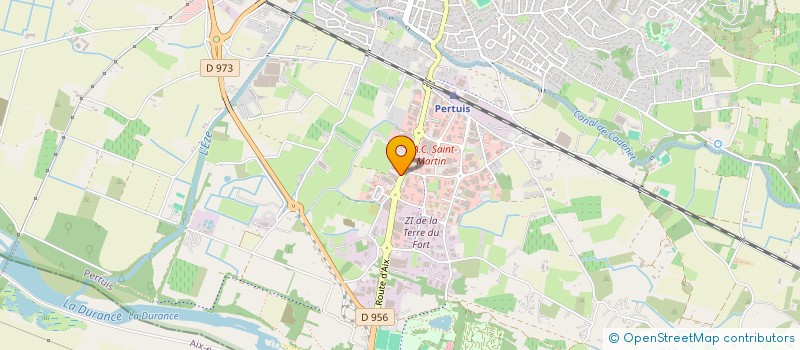 localisation de l'entreprise HESTIA LUBERON à PERTUIS