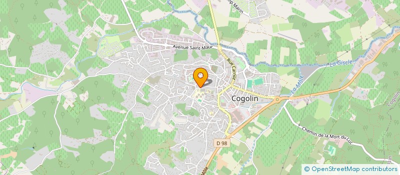 localisation de l'entreprise HESTIA MANAGEMENT à COGOLIN