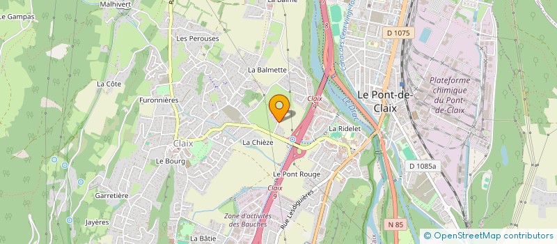 localisation de l'entreprise HESTIA PARIS à CLAIX