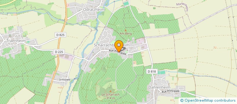 localisation de l'entreprise HESTIA PATRIMOINE  DAHLENHEIM