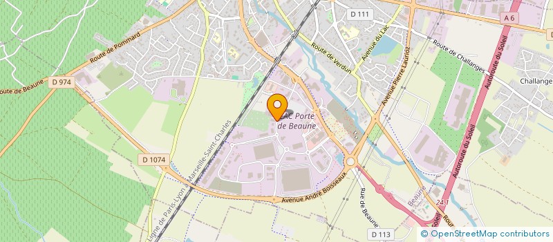 localisation de l'entreprise HESTIA PROPRETE à BEAUNE