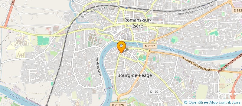 localisation de l'entreprise HESTIA RENOVATION à BOURG-DE-PEAGE