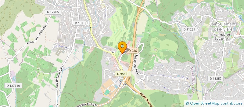 localisation de l'entreprise HESTIA SERVICES  SAINT-GELY-DU-FESC