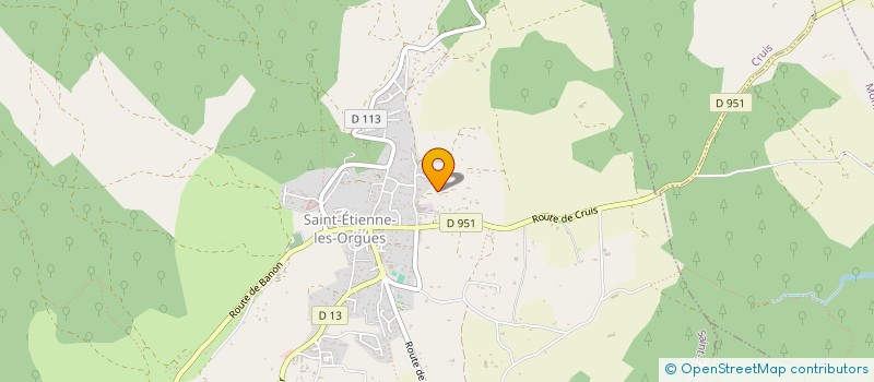 localisation de l'entreprise HESTIA SERVICES  SAINT-ETIENNE-LES-ORGUES