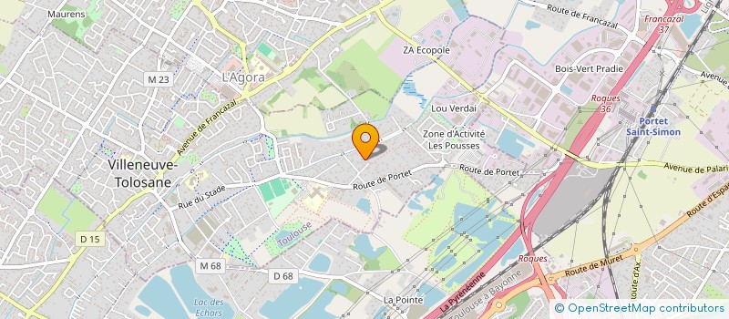 localisation de l'entreprise HESTIA SERVICES A DOMICILE à VILLENEUVE-TOLOSANE
