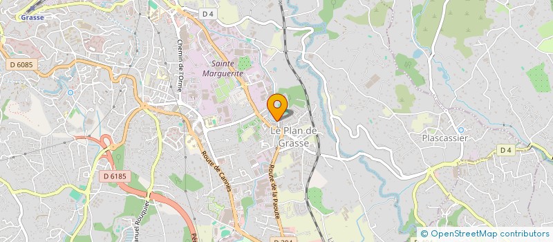 localisation de l'entreprise HESTIA SERVICES A LA PERSONNE à GRASSE