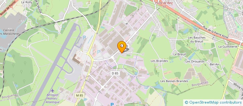 localisation de l'entreprise HESTIA URVOY à BOUGUENAIS