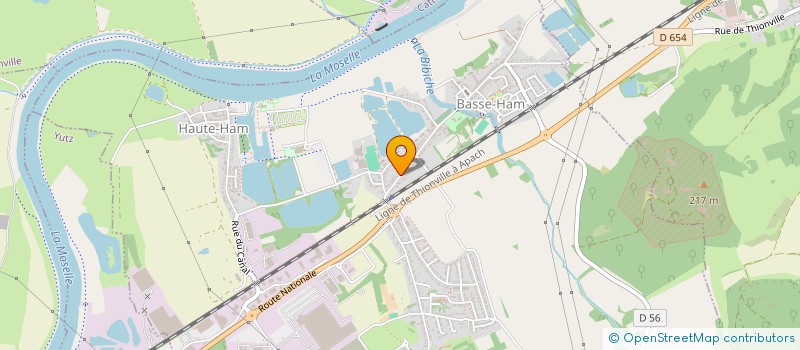 localisation de l'entreprise HESTIA VACCA  BASSE-HAM