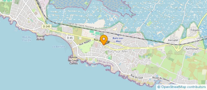 localisation de l'entreprise HESTIA44  BATZ-SUR-MER