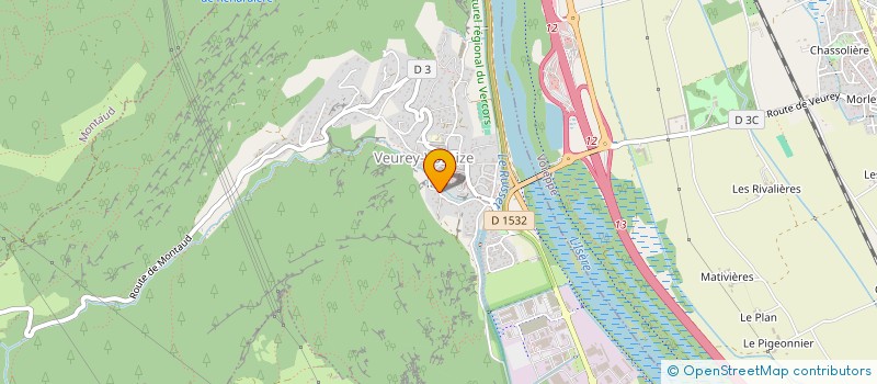 localisation de l'entreprise HESTIAN  VEUREY-VOROIZE