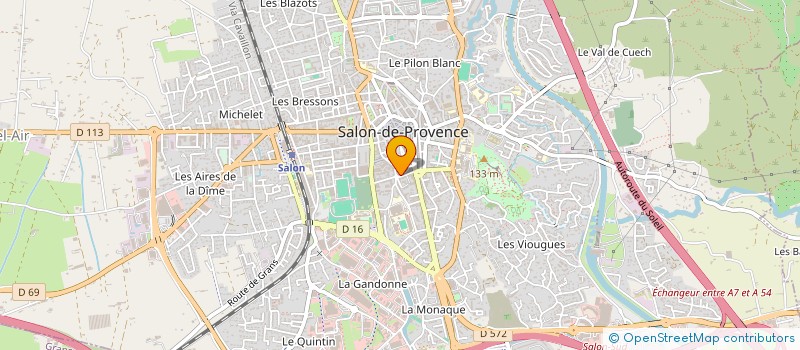 localisation de l'entreprise HESTIARES  SALON-DE-PROVENCE