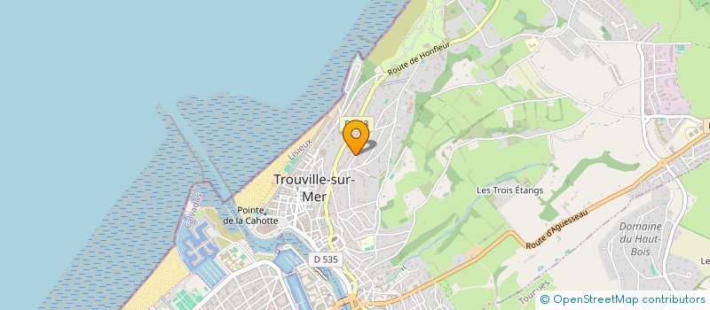 localisation de l'entreprise HESTIART-DECO à TROUVILLE-SUR-MER