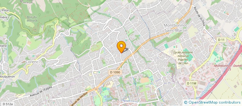 localisation de l'entreprise HESTIAS à MEYLAN