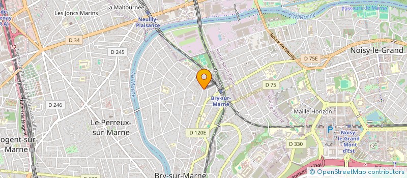 localisation de l'entreprise HESTIM à BRY-SUR-MARNE