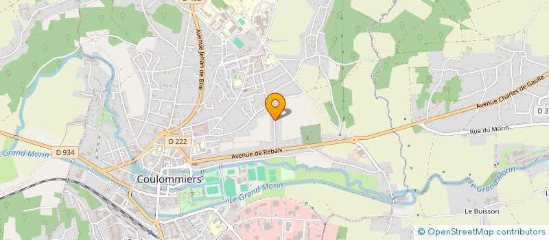 localisation de l'entreprise HESUS  COULOMMIERS