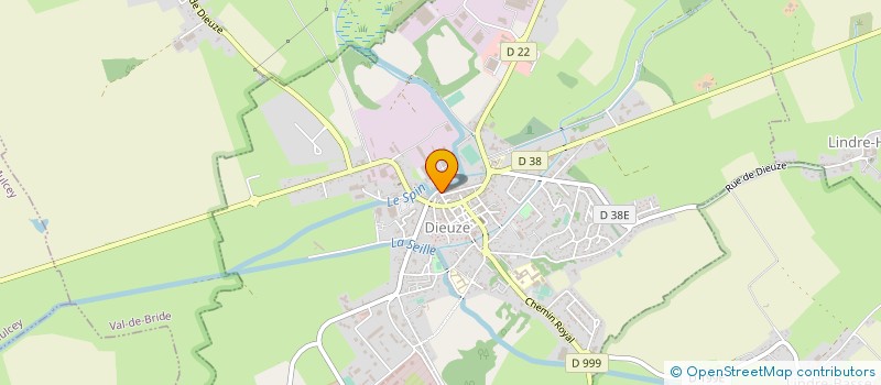 localisation de l'entreprise HET FRANCE  DIEUZE