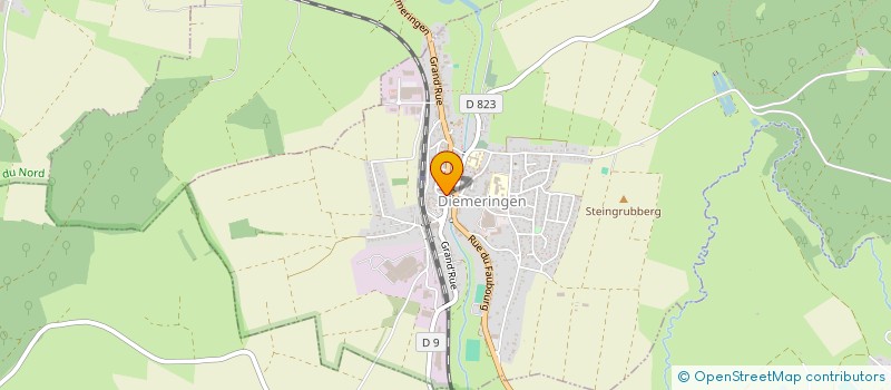 localisation de l'entreprise HETALEX  DIEMERINGEN