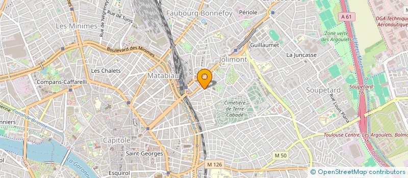 localisation de l'entreprise HETAVALUE  TOULOUSE