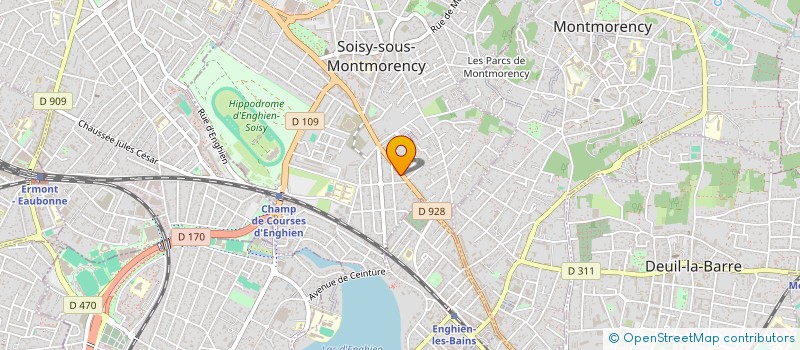 localisation de l'entreprise HETEP IAOUT SERVICES 95 à SOISY-SOUS-MONTMORENCY