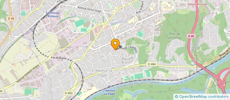 localisation de l'entreprise HETEROCLITE à RILLIEUX-LA-PAPE