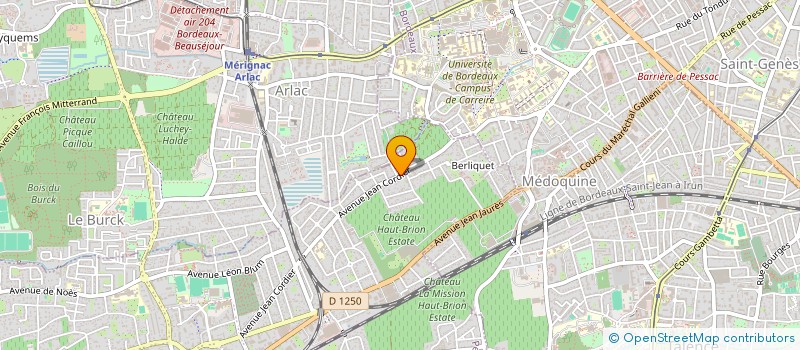 localisation de l'entreprise HETHIS CONSULTING  PESSAC