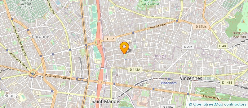 localisation de l'entreprise HETIC à MONTREUIL