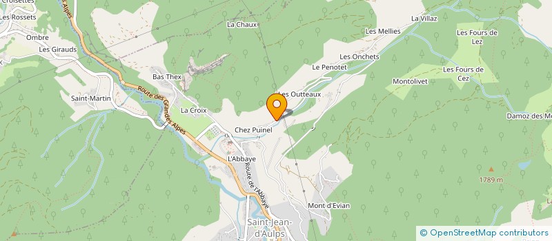 localisation de l'entreprise HETOH LOCATION  SAINT-JEAN-D'AULPS