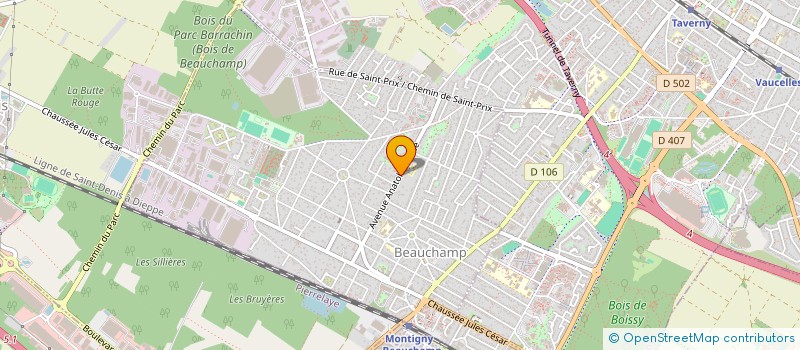 localisation de l'entreprise HETON CAPITAL  BEAUCHAMP