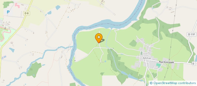 localisation de l'entreprise HETRE ET HABITAT  MILLAC