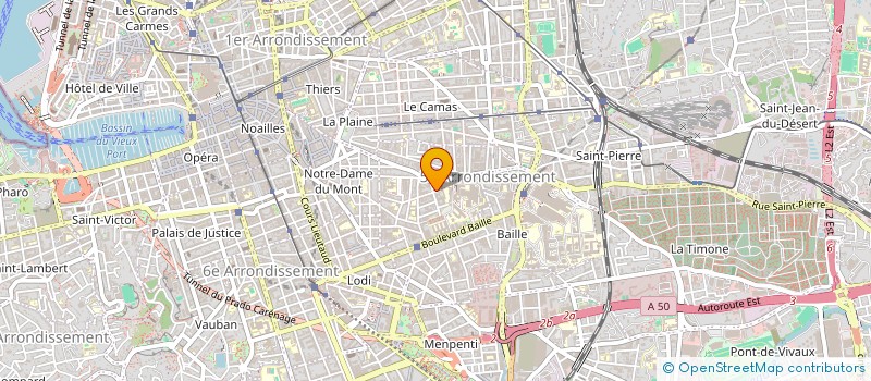 localisation de l'entreprise HETTAK à MARSEILLE