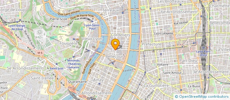 localisation de l'entreprise HETTANGE INVEST  LYON