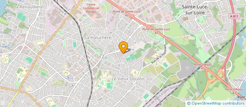 localisation de l'entreprise HEU L BAL à NANTES
