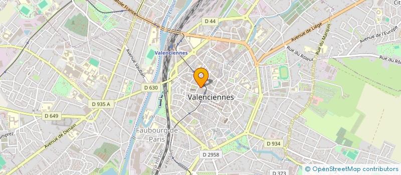 localisation de l'entreprise HEUDES BRESSE SOC à VALENCIENNES