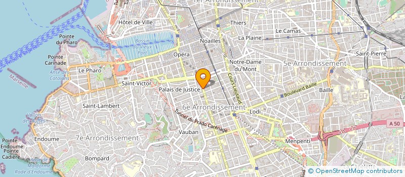 localisation de l'entreprise HEULIN à MARSEILLE