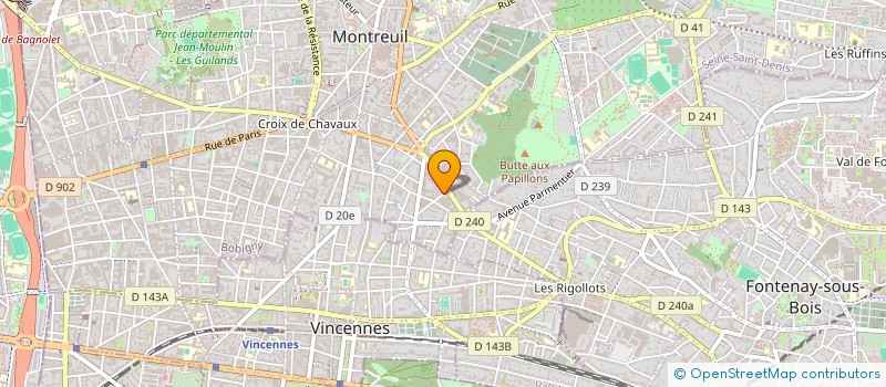 localisation de l'entreprise HEULIN INVEST  LA TESTE-DE-BUCH