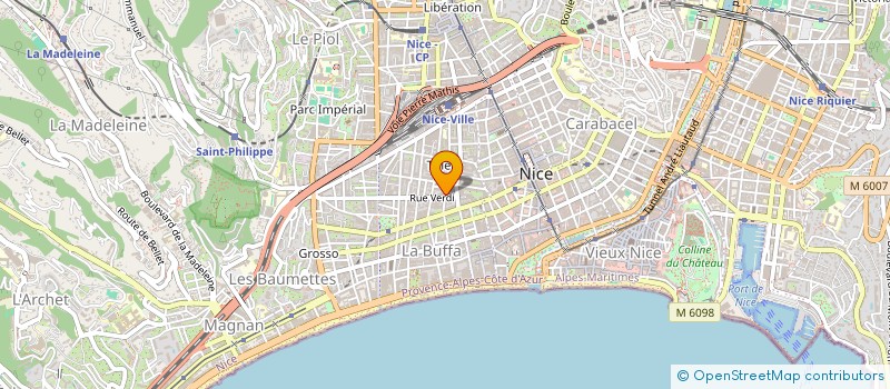 localisation de l'entreprise HEURE & MINUTE  NICE