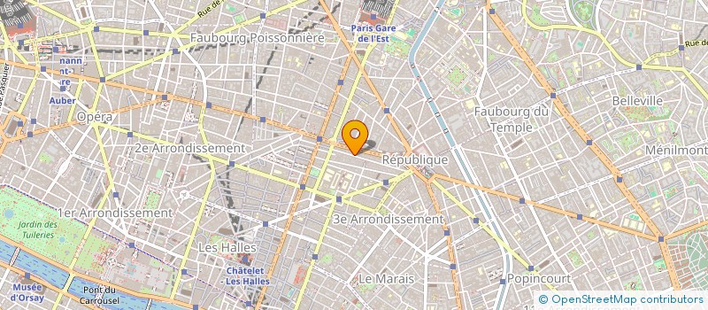 localisation de l'entreprise HEURESUP'  PARIS