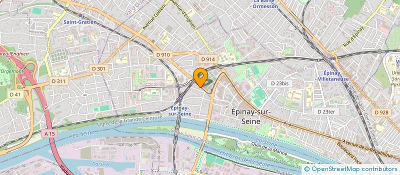 localisation de l'entreprise HEURIOT NETTOYAGE à EPINAY-SUR-SEINE