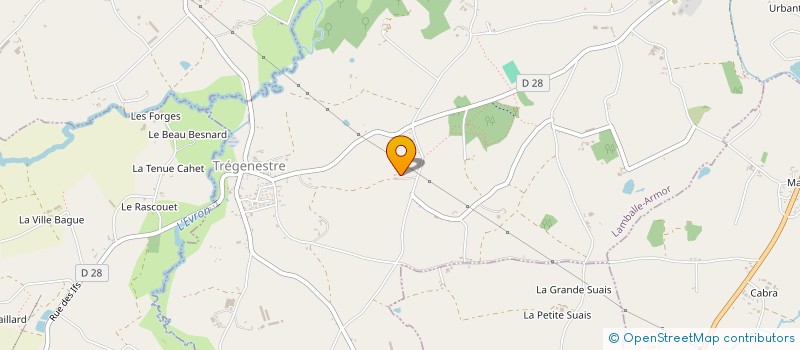 localisation de l'entreprise HEURTEL INVESTISSEMENT à LAMBALLE-ARMOR