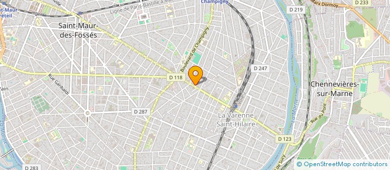 localisation de l'entreprise HEURTEMATTE FAMILY à SAINT-MAUR-DES-FOSSES