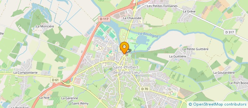 localisation de l'entreprise HEURTIN  SAINT-PHILBERT-DE-GRAND-LIEU