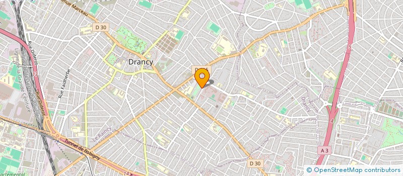 localisation de l'entreprise HEUS CAB à DRANCY