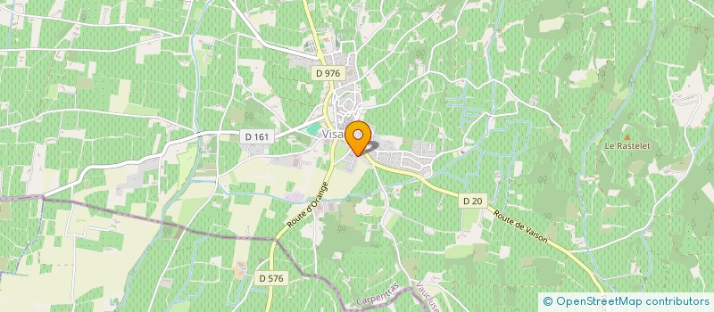 localisation de l'entreprise HEVADE  VISAN