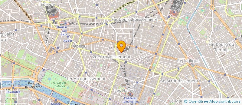 localisation de l'entreprise HEVASE à PARIS
