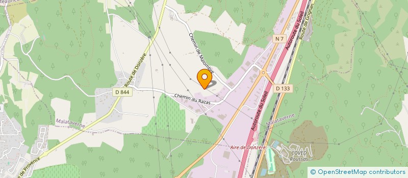 localisation de l'entreprise HEVEA FORMATIONS  MALATAVERNE