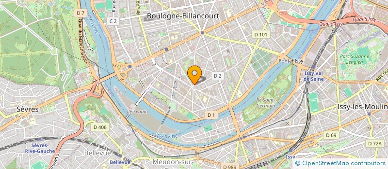 localisation de l'entreprise HEVEN EAT à BOULOGNE-BILLANCOURT
