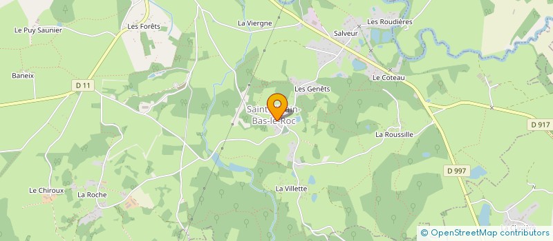 localisation de l'entreprise HEVEN ROCKS  BUSSIERE-SAINT-GEORGES
